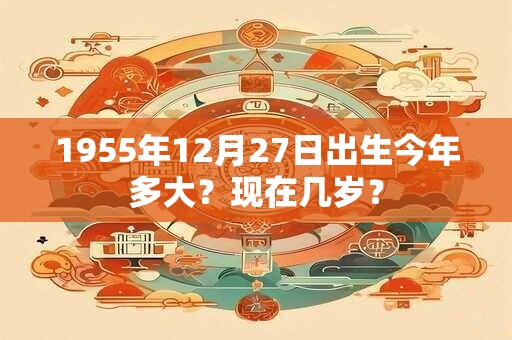 1955年12月27日出生今年多大？现在几岁？