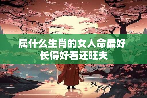 属什么生肖的女人命最好 长得好看还旺夫
