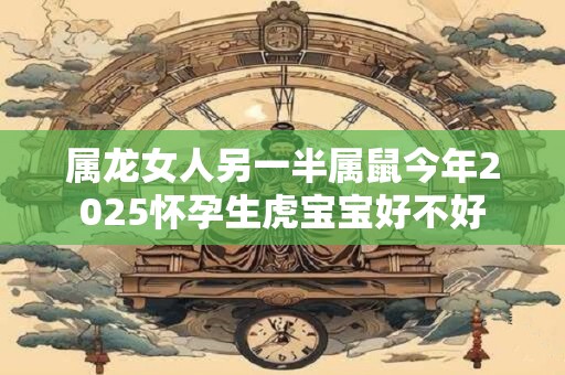 属龙女人另一半属鼠今年2025怀孕生虎宝宝好不好