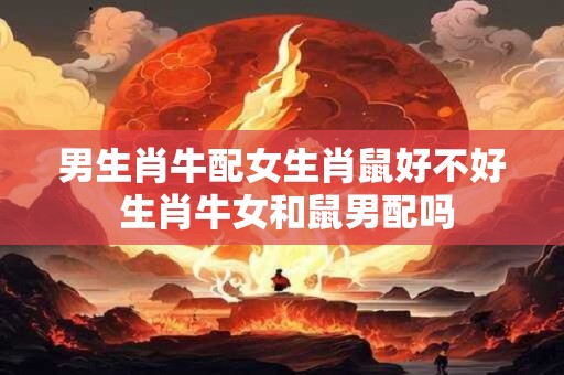 男生肖牛配女生肖鼠好不好 生肖牛女和鼠男配吗