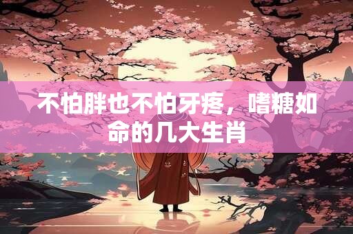 不怕胖也不怕牙疼，嗜糖如命的几大生肖
