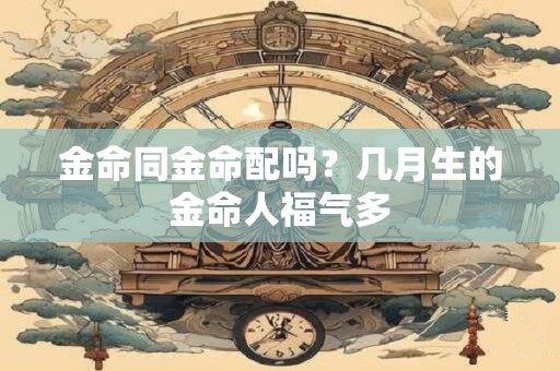 金命同金命配吗？几月生的金命人福气多