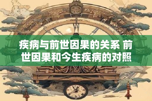 疾病与前世因果的关系 前世因果和今生疾病的对照
