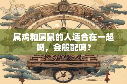 属鸡和属鼠的人适合在一起吗，会般配吗？