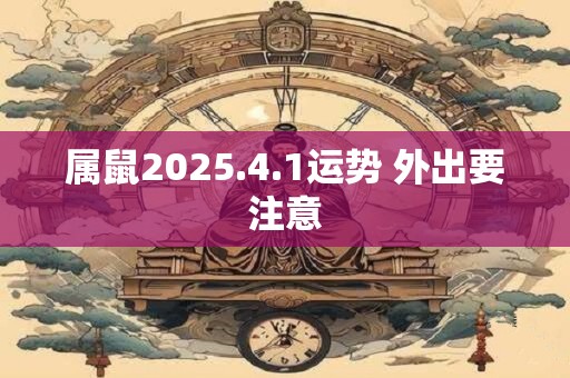 属鼠2025.4.1运势 外出要注意