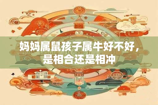妈妈属鼠孩子属牛好不好，是相合还是相冲