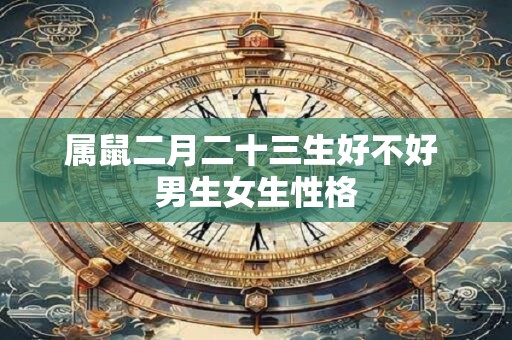 属鼠二月二十三生好不好 男生女生性格