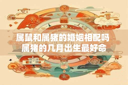 属鼠和属猪的婚姻相配吗 属猪的几月出生最好命