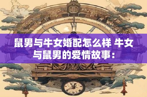 鼠男与牛女婚配怎么样 牛女与鼠男的爱情故事：
