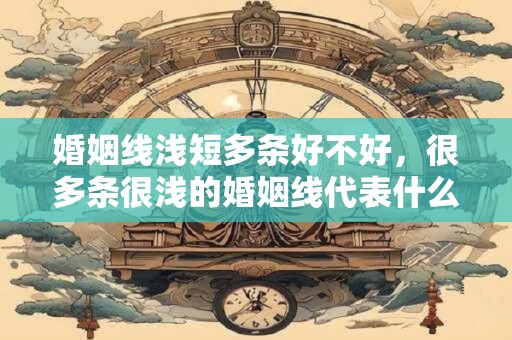 婚姻线浅短多条好不好，很多条很浅的婚姻线代表什么