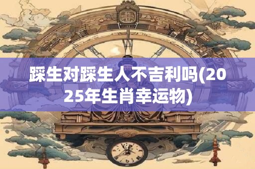 踩生对踩生人不吉利吗(2025年生肖幸运物)
