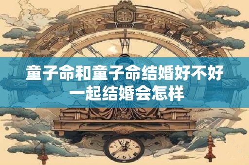 童子命和童子命结婚好不好 一起结婚会怎样
