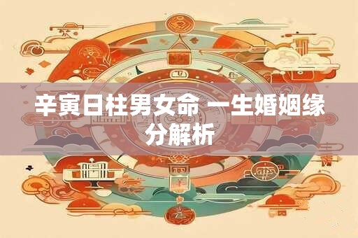 辛寅日柱男女命 一生婚姻缘分解析