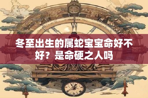 详细阅读:冬至出生的属蛇宝宝命好不好?是命硬之人吗 冬至出生的属蛇宝宝命好不好?是命硬之人吗