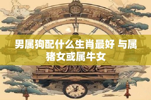 男属狗配什么生肖最好 与属猪女或属牛女
