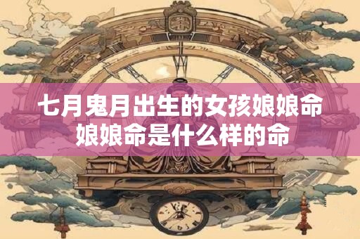 七月鬼月出生的女孩娘娘命 娘娘命是什么样的命