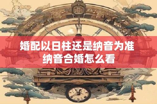 婚配以日柱还是纳音为准 纳音合婚怎么看