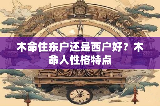 木命住东户还是西户好？木命人性格特点