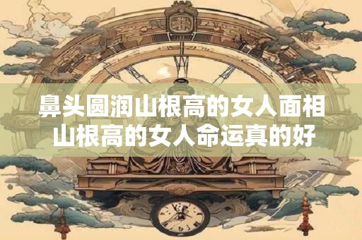 鼻头圆润山根高的女人面相 山根高的女人命运真的好吗
