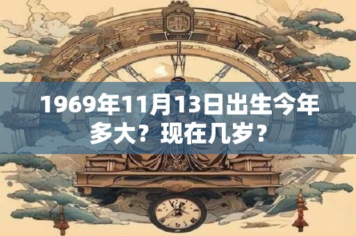 1969年11月13日出生今年多大？现在几岁？