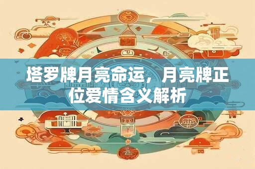 塔罗牌月亮命运，月亮牌正位爱情含义解析