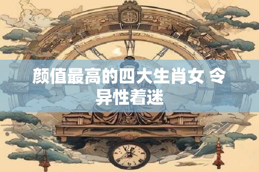 颜值最高的四大生肖女 令异性着迷