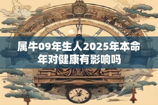 属牛09年生人2025年本命年对健康有影响吗