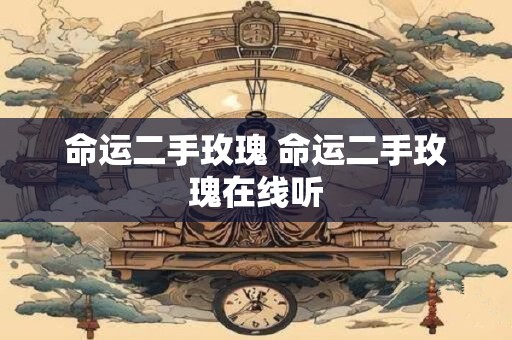 命运二手玫瑰 命运二手玫瑰在线听
