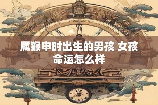 属猴申时出生的男孩 女孩命运怎么样