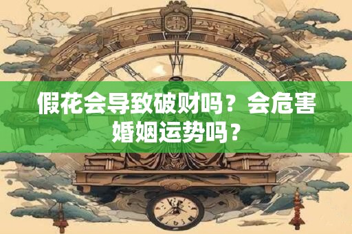 假花会导致破财吗？会危害婚姻运势吗？