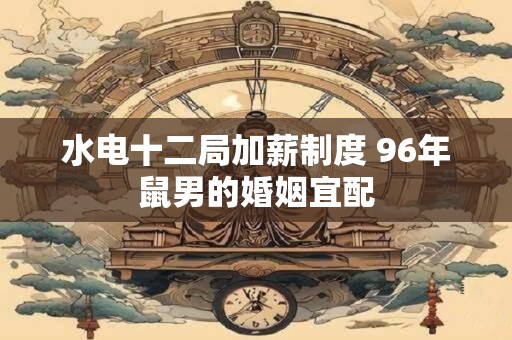 水电十二局加薪制度 96年鼠男的婚姻宜配