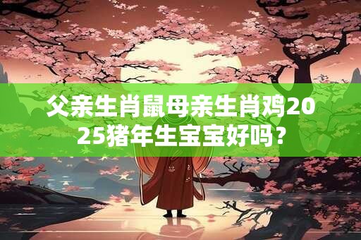 父亲生肖鼠母亲生肖鸡2025猪年生宝宝好吗？