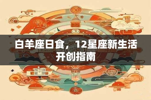 白羊座日食，12星座新生活开创指南