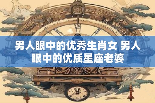男人眼中的优秀生肖女 男人眼中的优质星座老婆