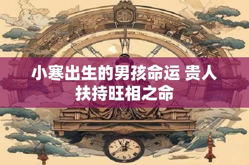 小寒出生的男孩命运 贵人扶持旺相之命