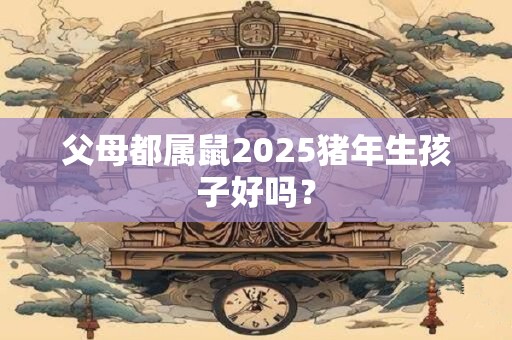 父母都属鼠2025猪年生孩子好吗？