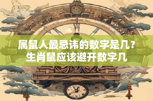 属鼠人最忌讳的数字是几？生肖鼠应该避开数字几