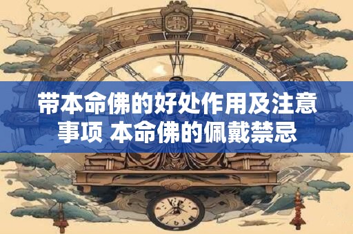 带本命佛的好处作用及注意事项 本命佛的佩戴禁忌