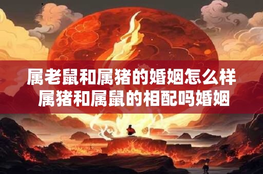 属老鼠和属猪的婚姻怎么样 属猪和属鼠的相配吗婚姻如何