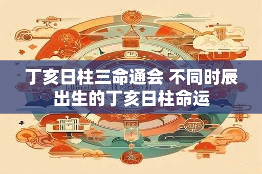 丁亥日柱三命通会 不同时辰出生的丁亥日柱命运
