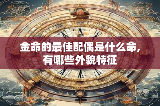 金命的最佳配偶是什么命,有哪些外貌特征