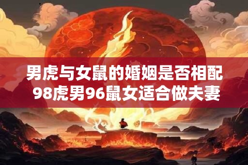 男虎与女鼠的婚姻是否相配 98虎男96鼠女适合做夫妻吗