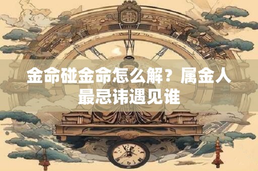 金命碰金命怎么解？属金人最忌讳遇见谁