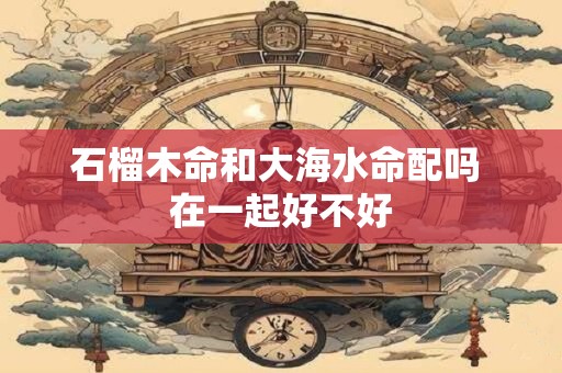 石榴木命和大海水命配吗 在一起好不好