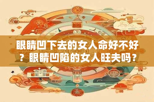 眼睛凹下去的女人命好不好？眼睛凹陷的女人旺夫吗？