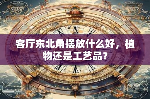 客厅东北角摆放什么好，植物还是工艺品？