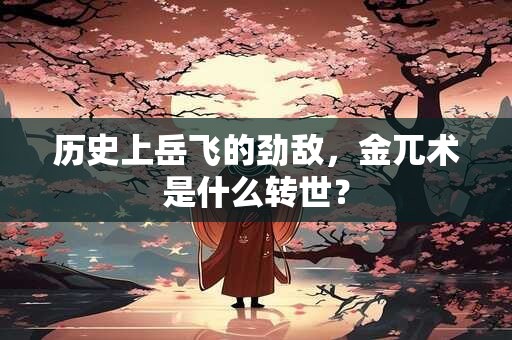 历史上岳飞的劲敌，金兀术是什么转世？