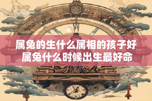 属兔的生什么属相的孩子好 属兔什么时候出生最好命