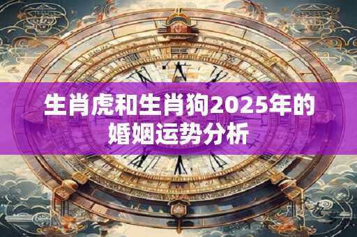 生肖虎和生肖狗2025年的婚姻运势分析