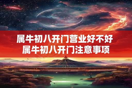 属牛初八开门营业好不好 属牛初八开门注意事项